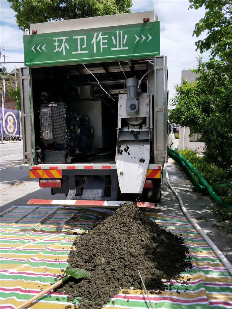 庄河淤泥干湿分离