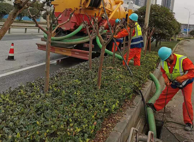 庄河市政管道清淤