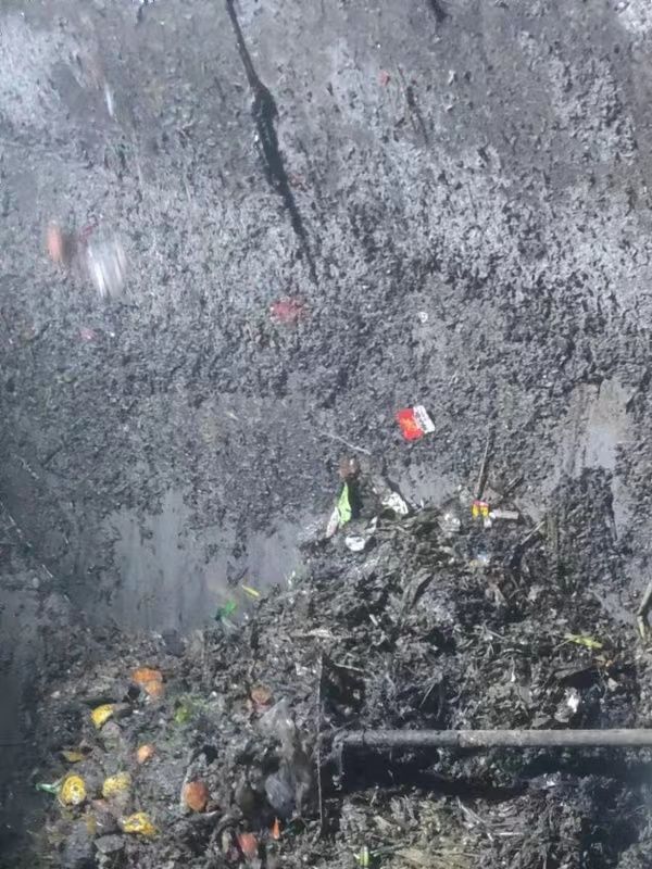 庄河污水池清理